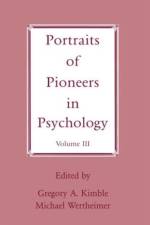 Portraits of Pioneers in Psychology