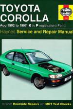Toyota Corolla Petrol (Aug 92 - 97) Haynes Repair Manual af Haynes Publishing