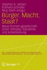 Burger. Macht. Staat?