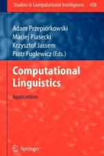 Computational Linguistics