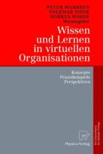 Wissen Und Lernen in Virtuellen Organisationen