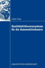 Qualitatsfruhwarnsysteme Fur Die Automobilindustrie af Lothar Czaja
