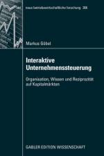 Interaktive Unternehmenssteuerung af Markus Goebel