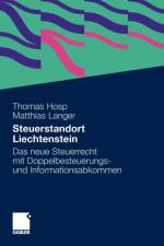 Steuerstandort Liechtenstein af Matthias Langer