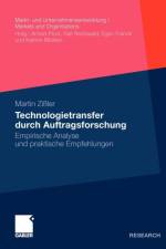 Technologietransfer Durch Auftragsforschung af Martin Zissler