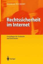 Rechtssicherheit im Internet af Sigmar Puchert