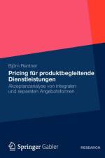 Pricing Fur Produktbegleitende Dienstleistungen af Bjoern Rentner