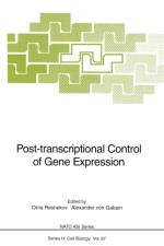Post-transcriptional Control of Gene Expression