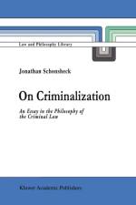 On Criminalization af J. Schonsheck