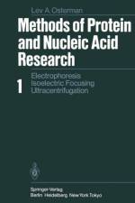 Methods of Protein and Nucleic Acid Research af L.A. Osterman