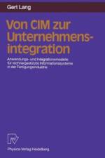 Von CIM zur Unternehmensintegration af Gert Lang