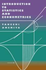 Introduction to Statistics and Econometrics af Takeshi Amemiya