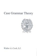 Case Grammar Theory af Walter A. Cook