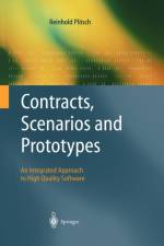 Contracts, Scenarios and Prototypes af Reinhold Ploesch