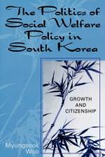 The Politics of Social Welfare Policy in South Korea af Myungsook Woo