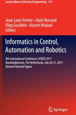 Informatics in Control, Automation and Robotics