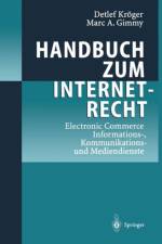 Handbuch zum Internetrecht af Detlef Kroger