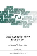 Metal Speciation in the Environment