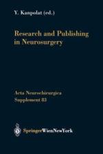 Research and Publishing in Neurosurgery