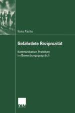 Gefahrdete Reziprozitat af Ilona Pache