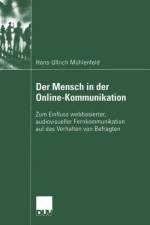 Mensch in der Online-Kommunikation af Hans-Ullrich Muhlenfeld