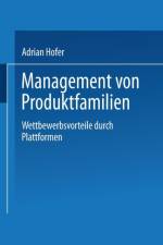 Management Von Produktfamilien af Adrian Hofer