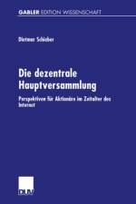 Die Dezentrale Hauptversammlung af Dietmar Schieber