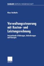 Verwaltungssteuerung mit Kosten- und Leistungsrechnung af Klaus Buchholtz