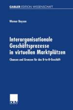 Interorganisationale Geschaftsprozesse in Virtuellen Marktplatzen af Werner Boysen