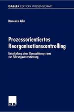 Prozessorientiertes Reorganisationscontrolling af Domenico Jahn