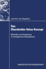 Shareholder-Value-Konzept af Jens-Eric Von Dusterlho