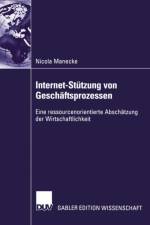 Internet-Stutzung von Geschaftsprozessen af Nicola Manecke