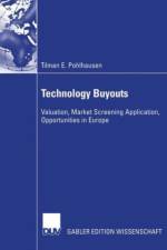 Technology Buyouts af Tilmann Pohlhausen
