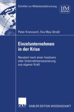 Einzelunternehmen in der Krise