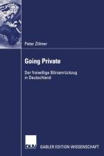 Going Private af Peter Zillmer