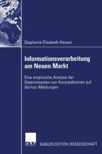 Informationsverarbeitung am Neuen Markt af Stephanie Elisabeth Hauser