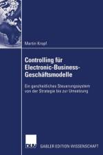Controlling fur Electronic-Business-Geschaftsmodelle af Martin Kropf