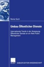 Umbau Offentlicher Dienste af Rainer Koch