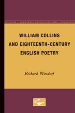 William Collins and Eighteenth-Century English Poetry af Richard Wendorf
