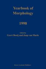 Yearbook of Morphology 1998