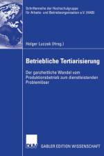 Betriebliche Tertiarisierung