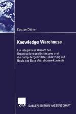 Knowledge Warehouse af Carsten Dittmar