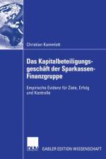 Kapitalbeteiligungsgeschaft der Sparkassen-Finanzgruppe af Christian Kammlott