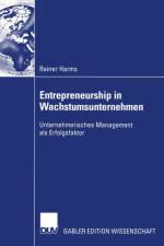 Entrepreneurship in Wachstumsunternehmen af Rainer Harms