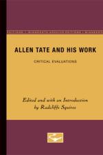 Allen Tate and His Work