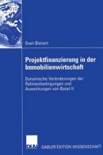 Projektfinanzierung in der Immobilienwirtschaft af Sven Bienert