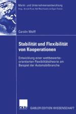 Stabilitat und Flexibilitat von Kooperationen af C. Wolff