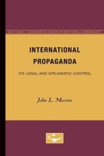 International Propaganda af L. John Martin