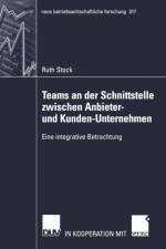 Teams an der Schnittstelle Zwischen Anbieter- und Kunden-Unternehmen af Ruth Stock