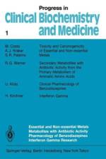 Essential and Non-Essential Metals Metabolites with Antibiotic Activity Pharmacology of Benzodiazepines Interferon Gamma Research